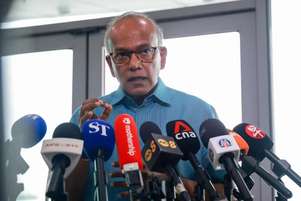 Government agencies are considering legal, regulatory and economic measures to exert pressure on these companies where it matters, said Senior Minister K. Shanmugam.