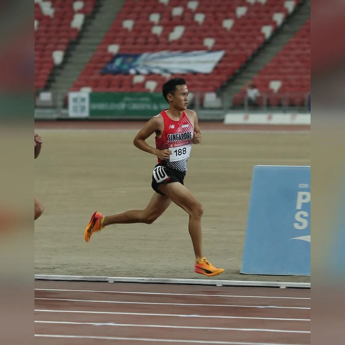 National distance runner Shaun Goh signed a two-year contract with Betterment Sports.