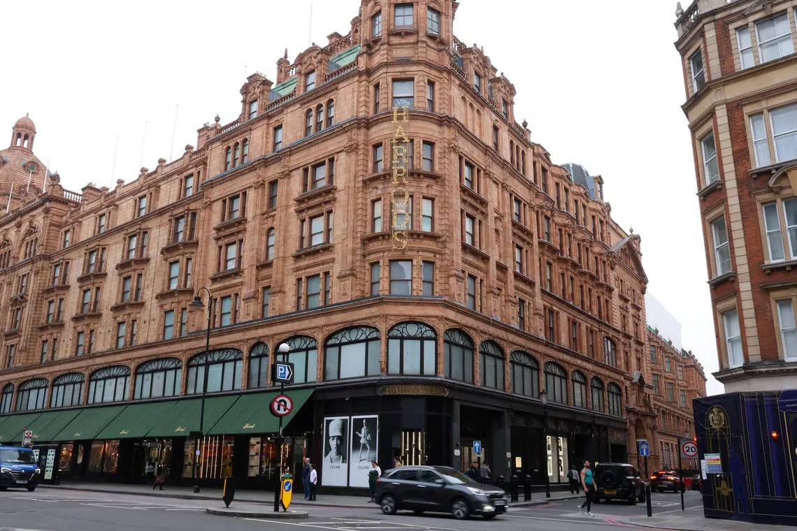 Staff at Harrods will go on strike on Dec 21 and 22, as well as Dec 26 - or Boxing Day - traditionally the launch day for busy end-of-year sales in the UK.