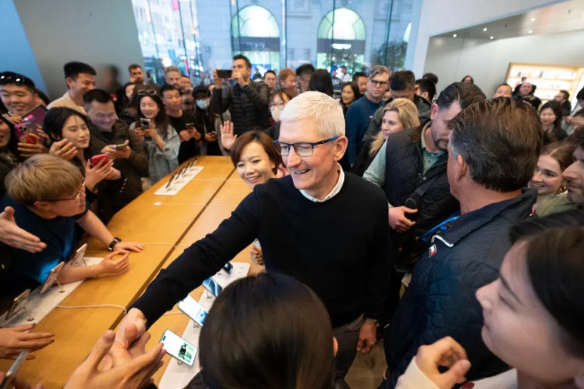 Apple CEO Tim Cook said there is no supply chain in the world more critical to the company than China’s.