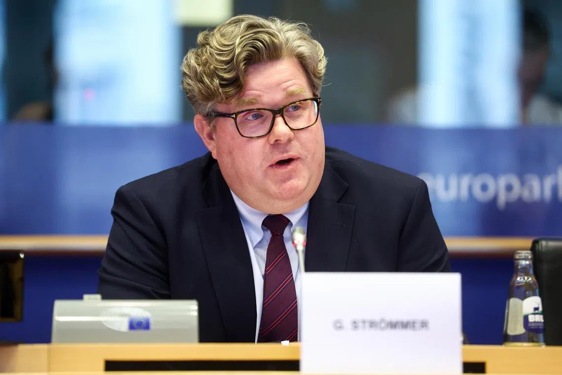 Sweden's Justice Minister Gunnar Strommer noted that “partaking in a demonstration or at a meeting will not in itself be punishable”.