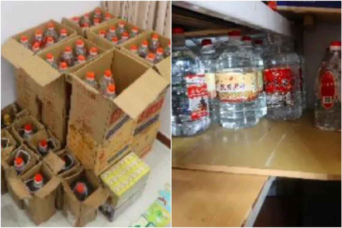 The group were busted in an operation by Singapore Customs officers on May 11, near Woodlands Avenue 6, the agency said.