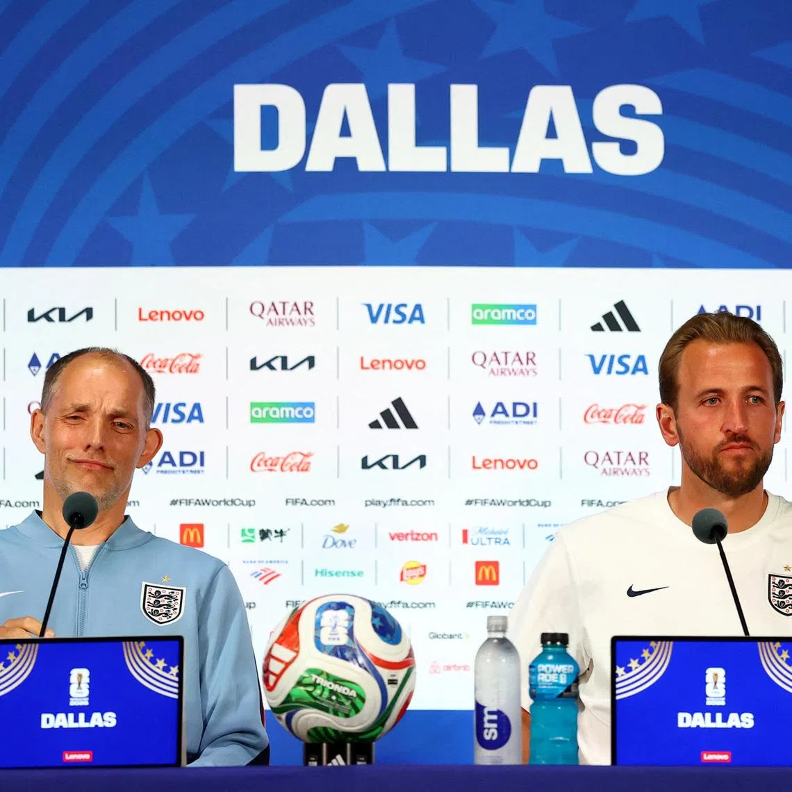 England manager Thomas Tuchel (left) and captain Harry Kane are hoping for a successful World Cup campaign.