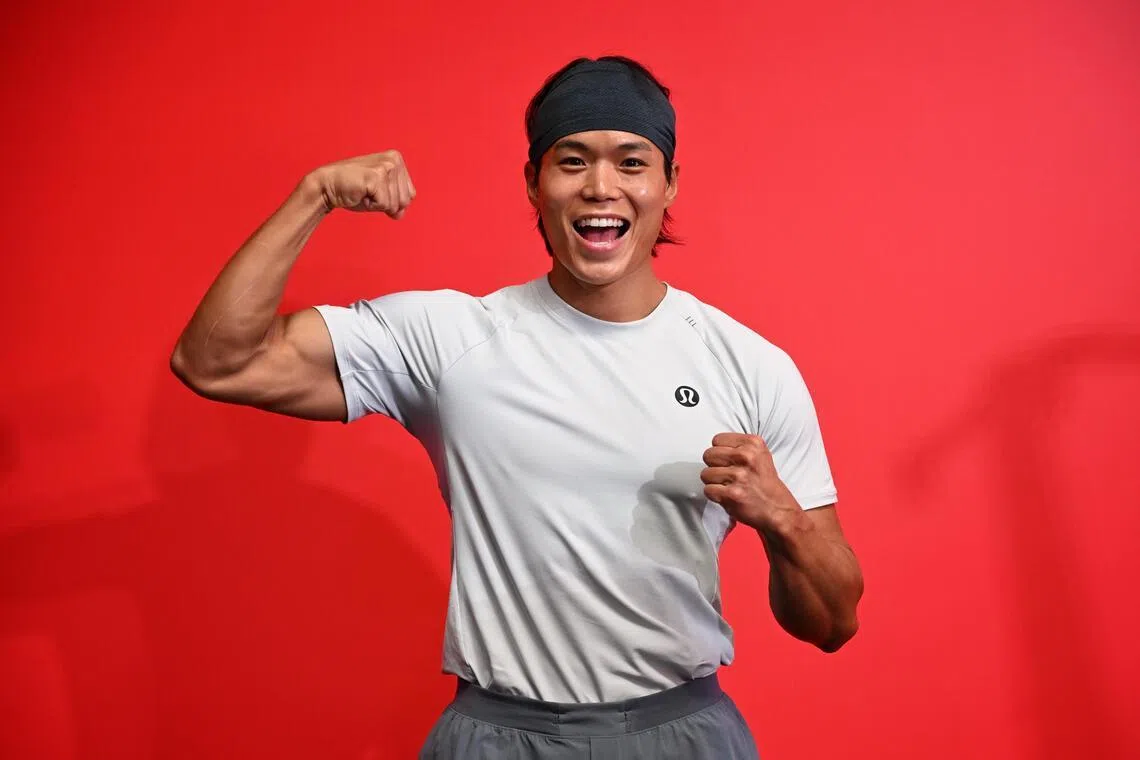 Tickets to Amotti's high-intensity training classes at Lululemon Training Ground in Singapore on Jan 24 were sold out in minutues.
