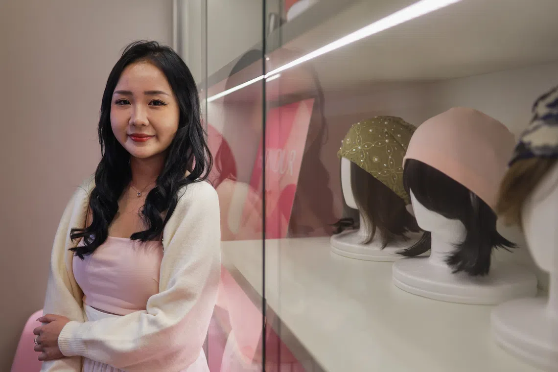 Financial adviser Jamie Ng was diagnosed with stage 2 triple negative breast cancer three years ago. Now cancer-free, she helps out at the Breast Cancer Foundation as a befriender.