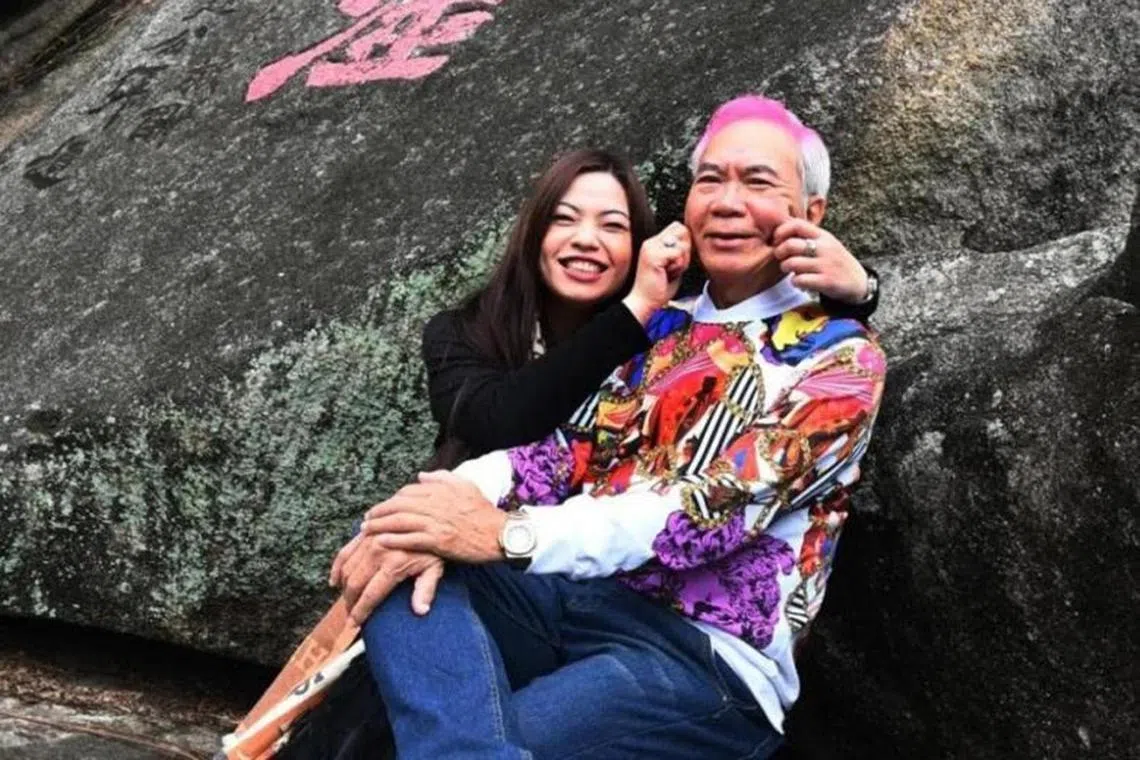 Lee Lung Kei and Chris Wong have been dating for four years.