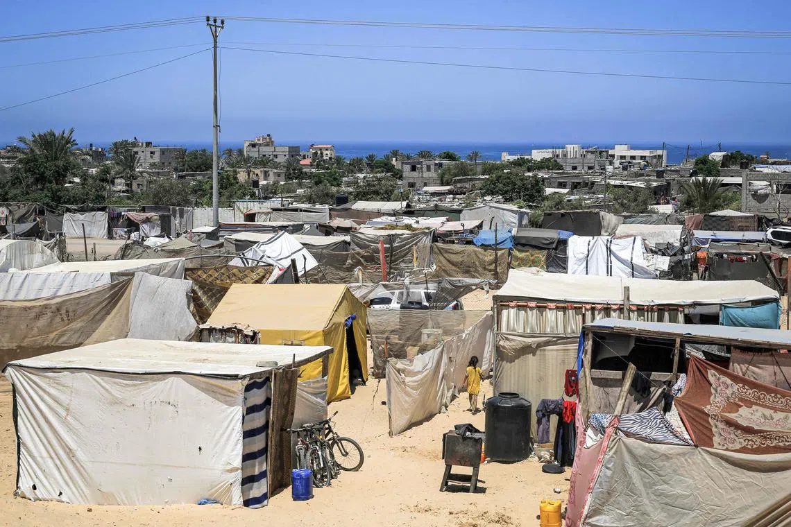 The World Health Organization said scorching heat could exacerbate health problems for the millions of displaced in Gaza.