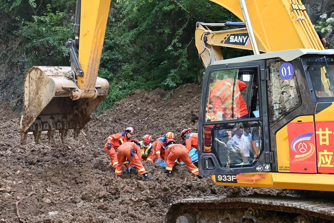 Gansu is prone to natural disasters including flash floods and landslides.