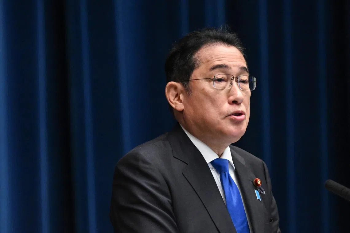 Mr Kishida said on Aug 14 that he will step down after his successor is chosen in ruling party polls in September.