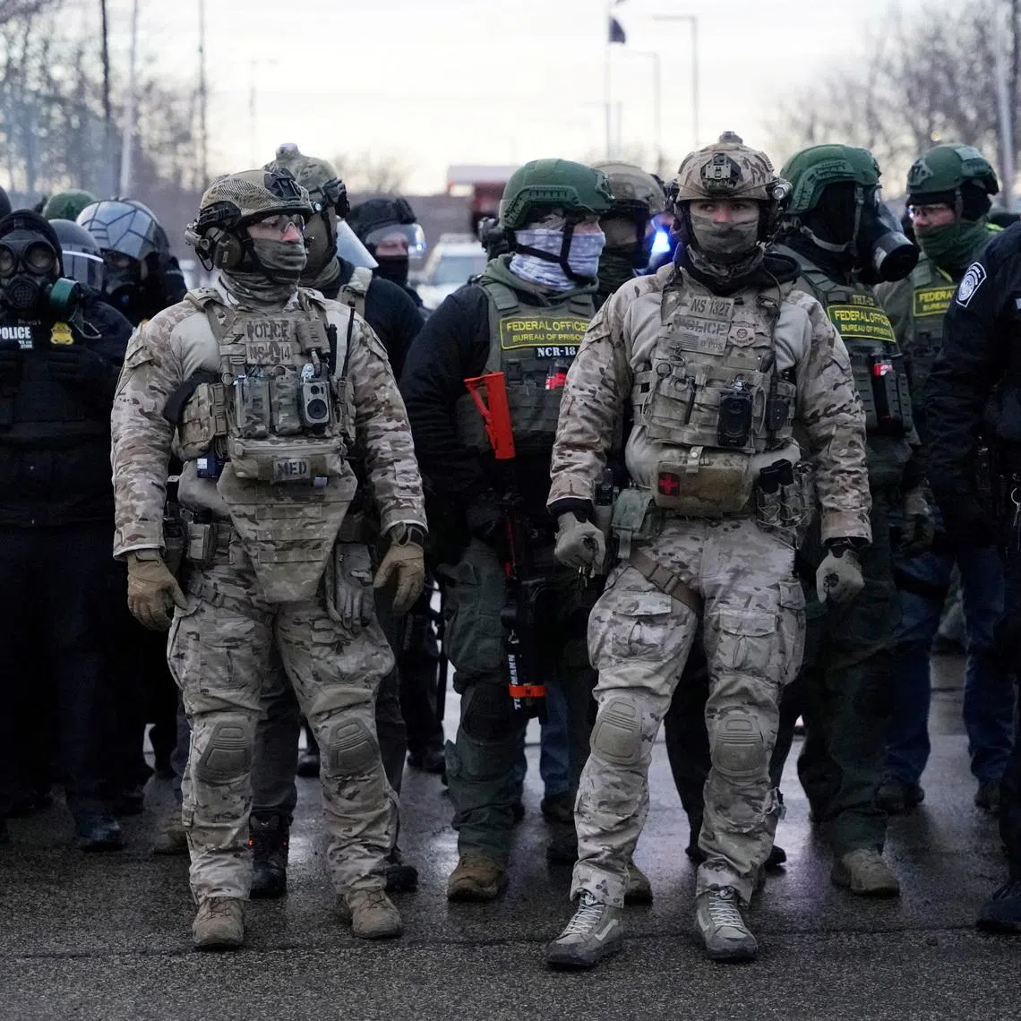 US President Donald Trump has sent thousands of Border Patrol and Immigration and Customs Enforcement agents into the Minneapolis area.