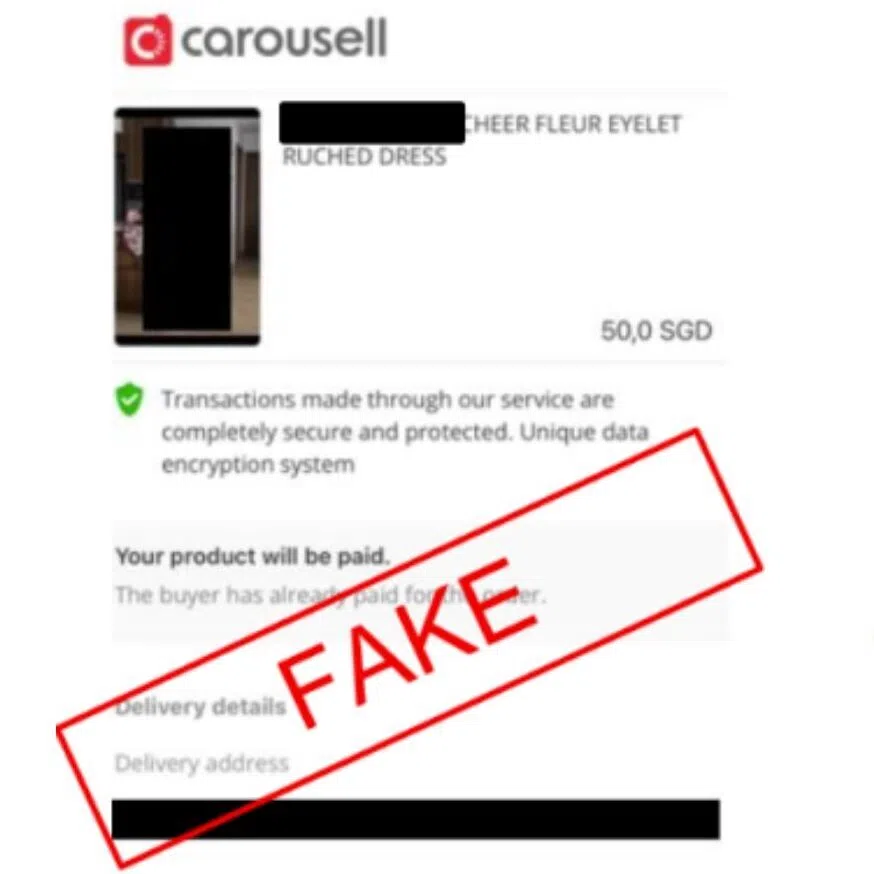 Victims were directed to a fake website mimicking Carousell’s official website, where a chatbot guided them through a supposed bank account verification process to receive payments.
