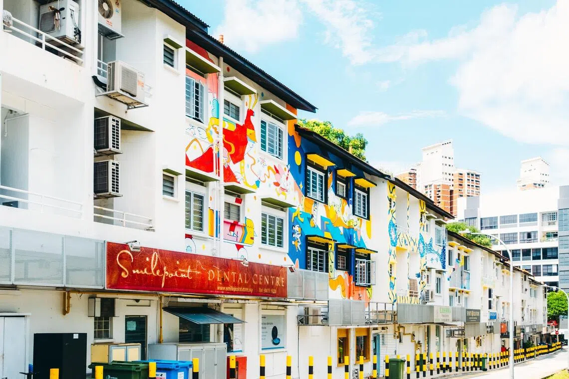 Chip Bee Gardens, built as married quarters for the British military, is now a trendy lifestyle cluster.