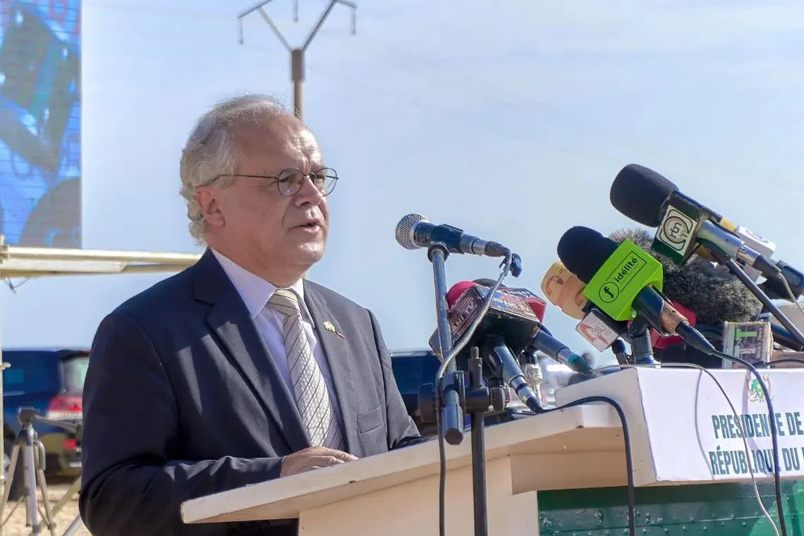 Ambassador Sylvain Itte is living like a hostage in the French embassy, surviving on "military rations".