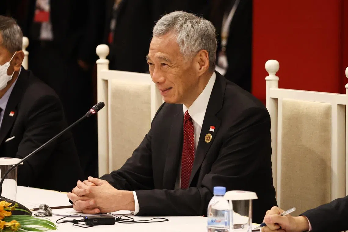 The upcoming meeting between Chinese President Xi Jinping and US counterpart Joe Biden is important to improve relations, said PM Lee Hsien Loong.