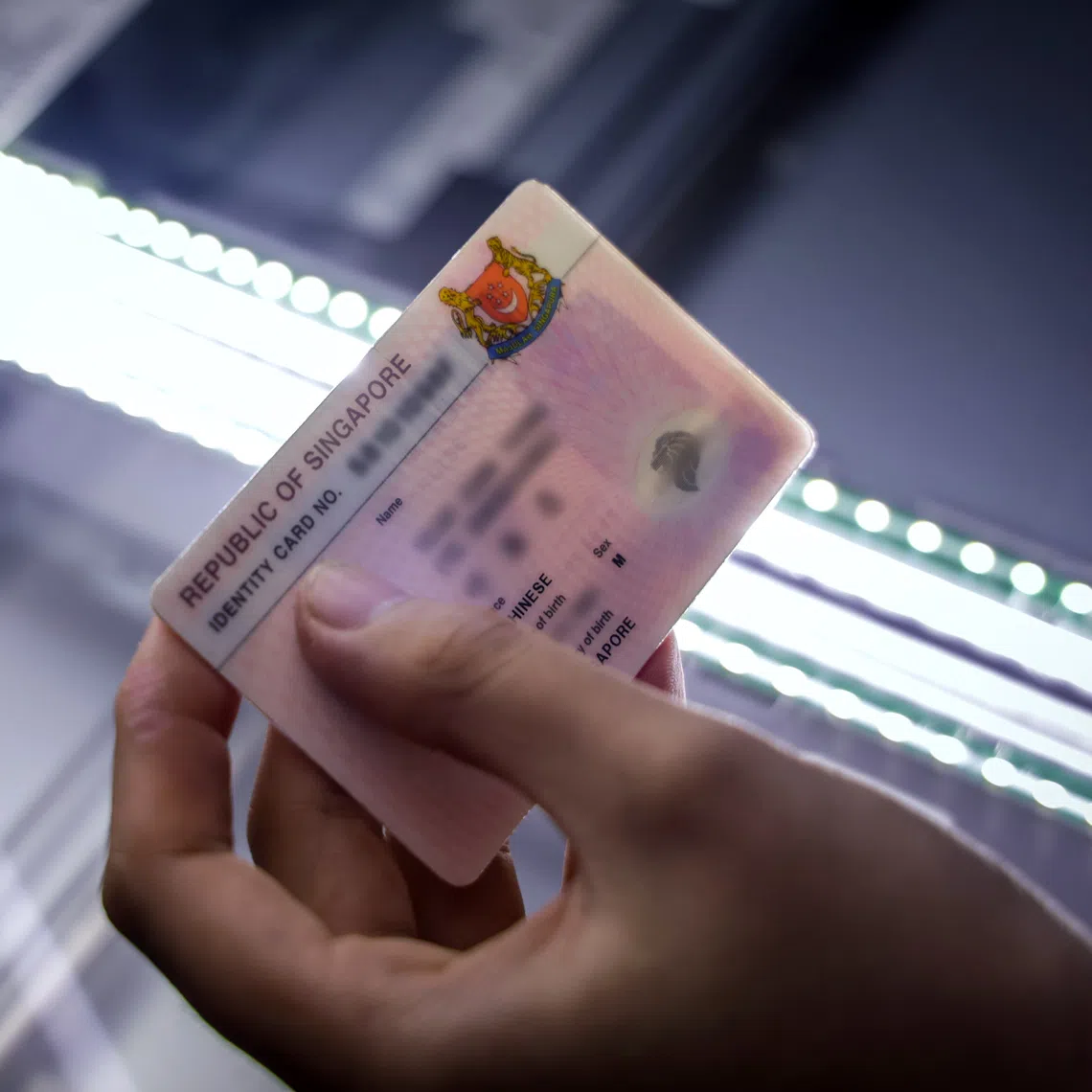 People with more than one legal name may have an @ sign on their NRICs.