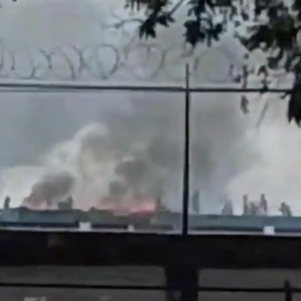 Inmates said they were peacefully protesting when prison staff opened fire and left some wounded.