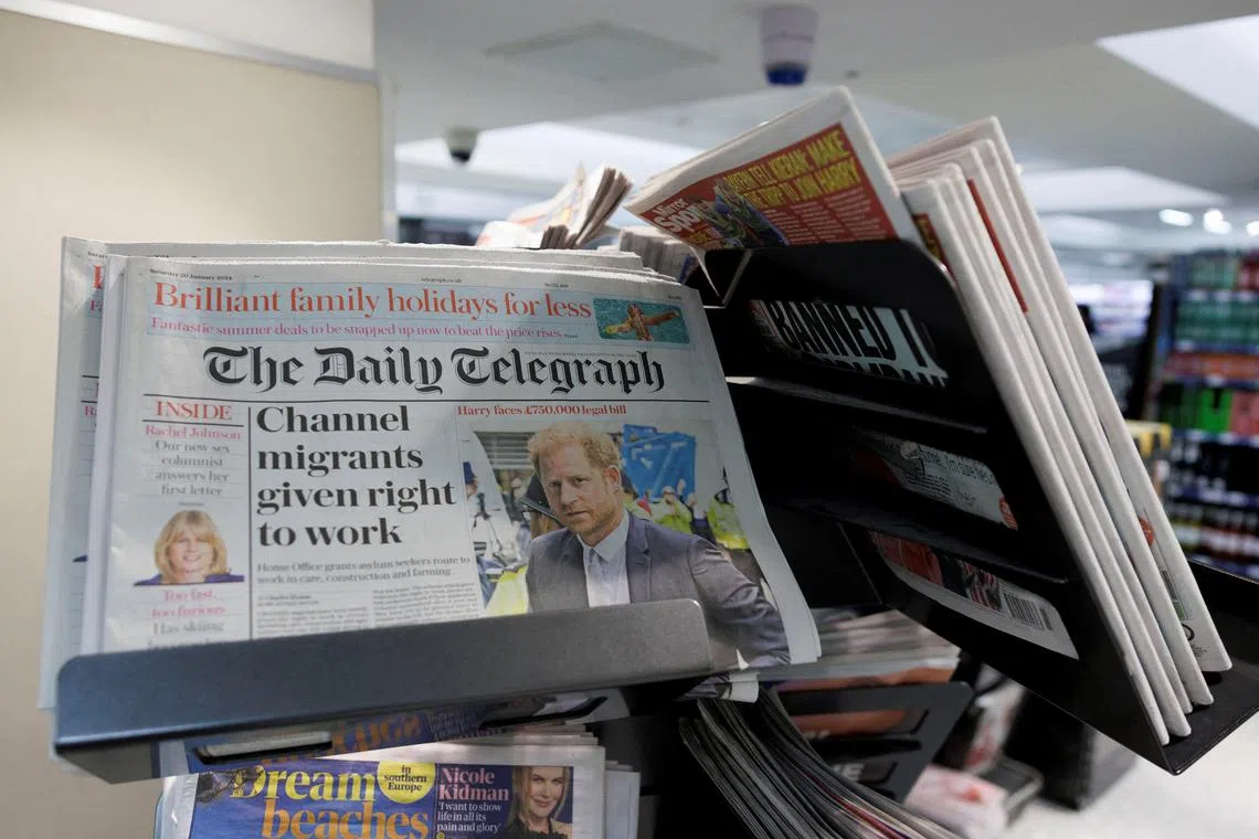 Abu Dhabi-backed Redbird IMI wants to buy Britain's 168-year-old Telegraph newspaper.