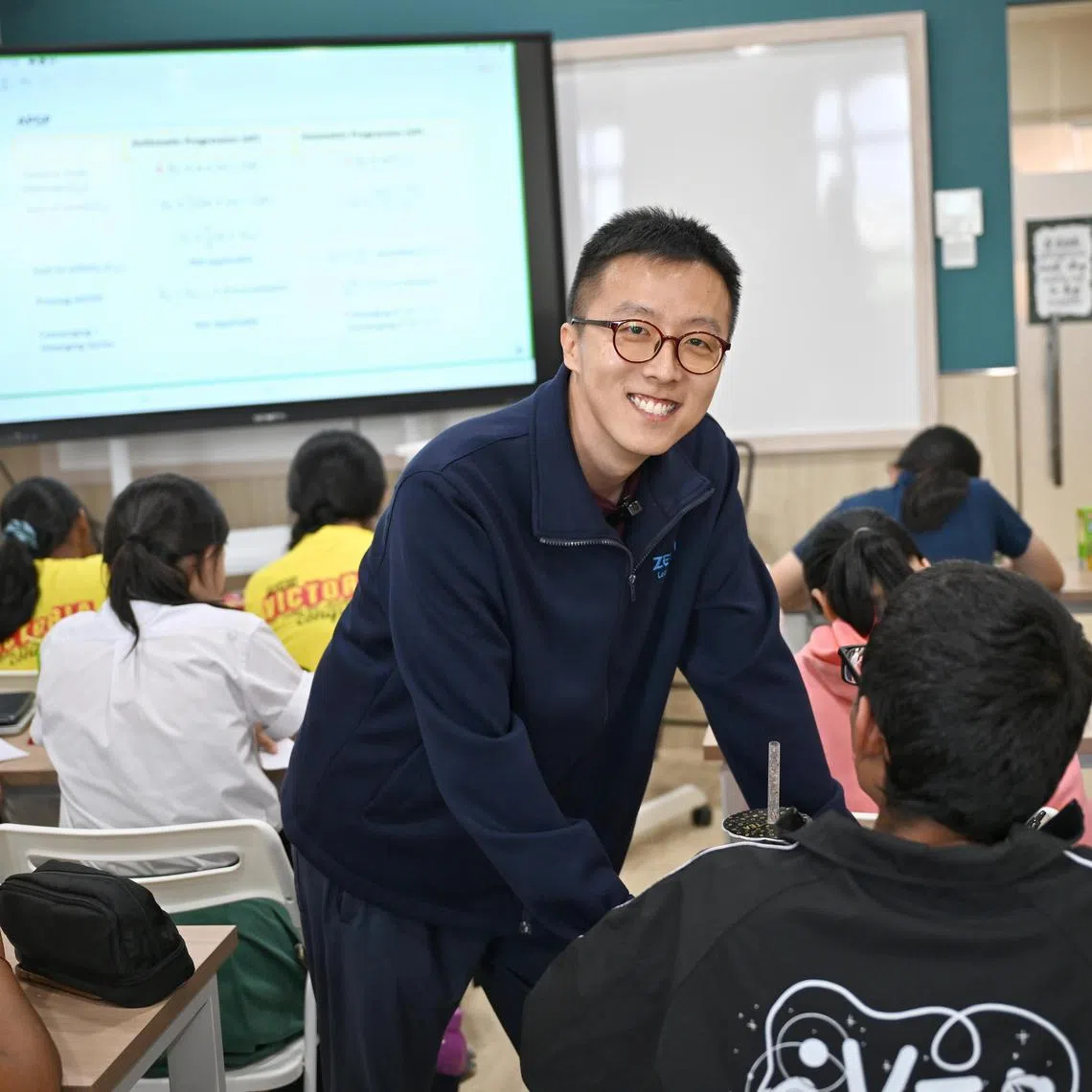 Mr Lim Chuan Li says what distinguishes tutors from schools is constant accessibility to anxiety-prone students.