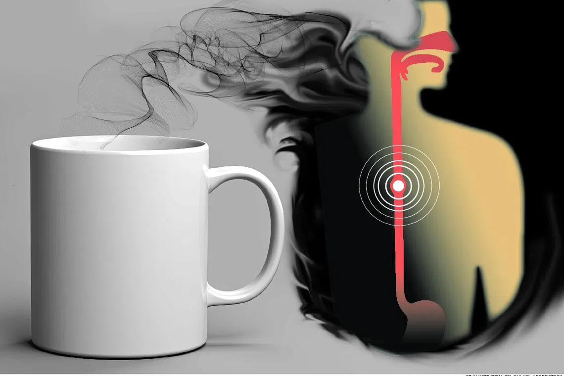 In one study, reported in 2020, people with a habit of drinking very hot tea had an elevated risk of oesophageal cancer compared with those who do not.