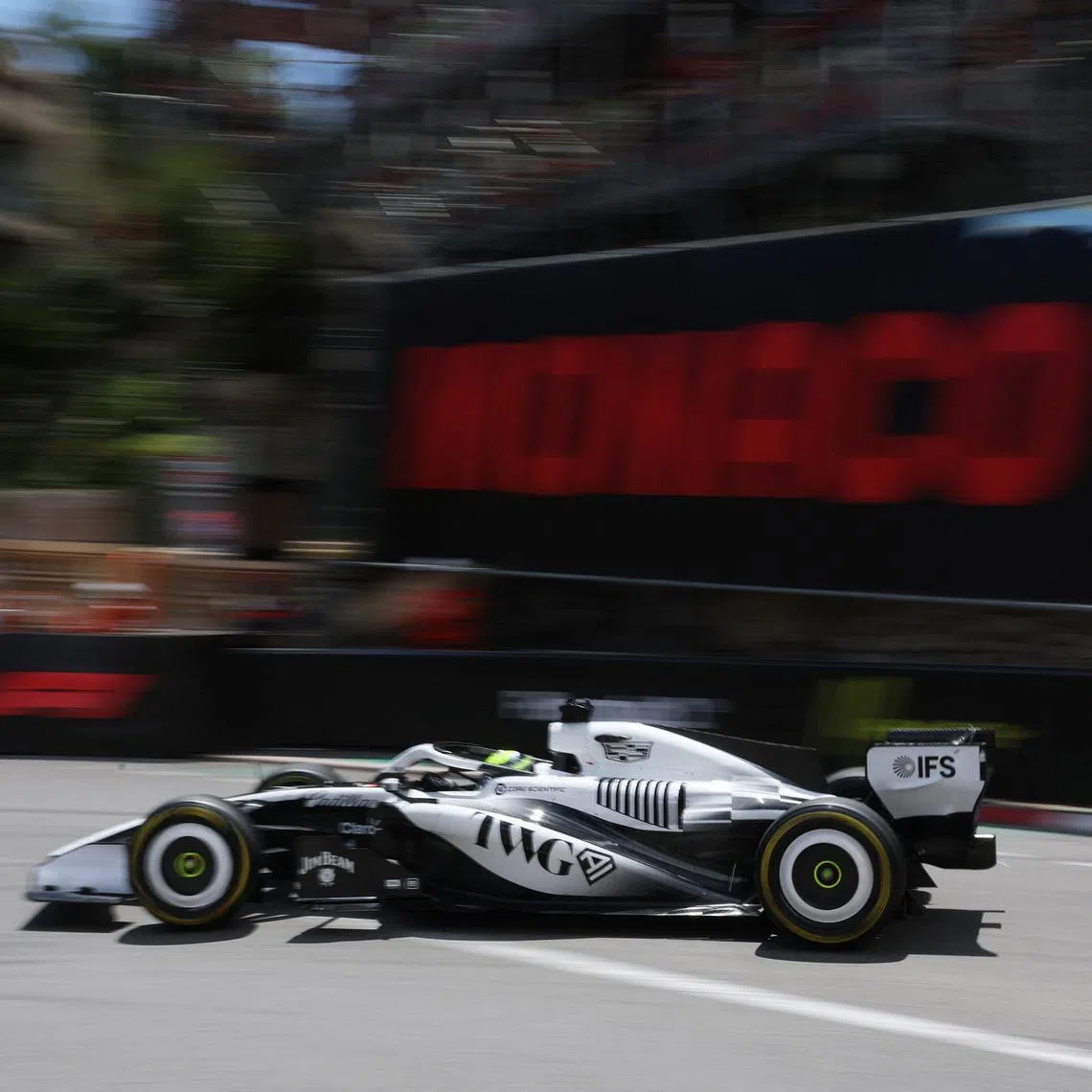 Formula One F1 - Monaco Grand Prix - Circuit de Monaco, Monaco - June 5, 2026 Cadillac's Sergio Perez during practice REUTERS/Yves Herman