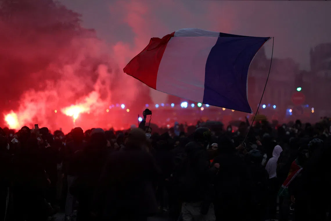 Despair is the dominant mood in which Western commentators approach the protests, as younger citizens take to the streets across Europe.