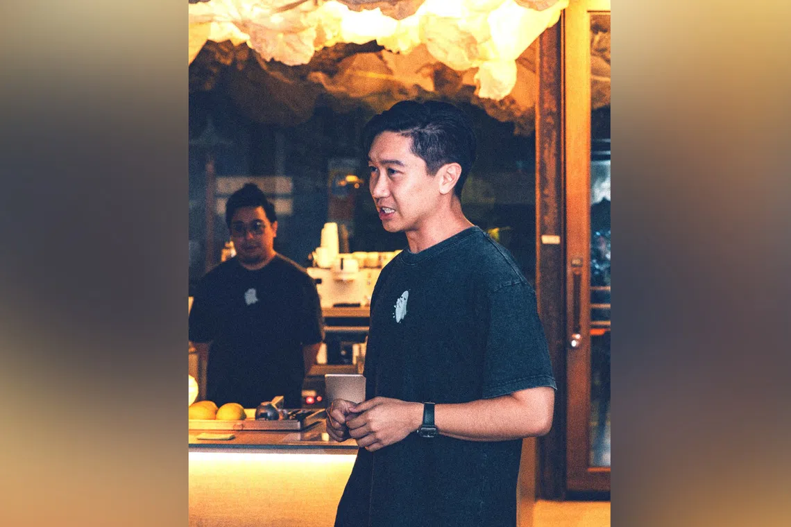 Johannes See (right) started Last Call, a bar pop-up that runs programmes at cafes and restaurants after hours, with his partner MX Yang.