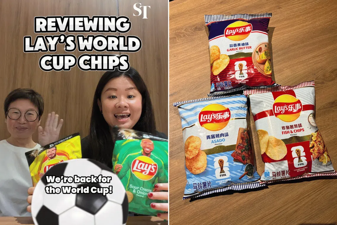 The chips are available at various supermarkets.