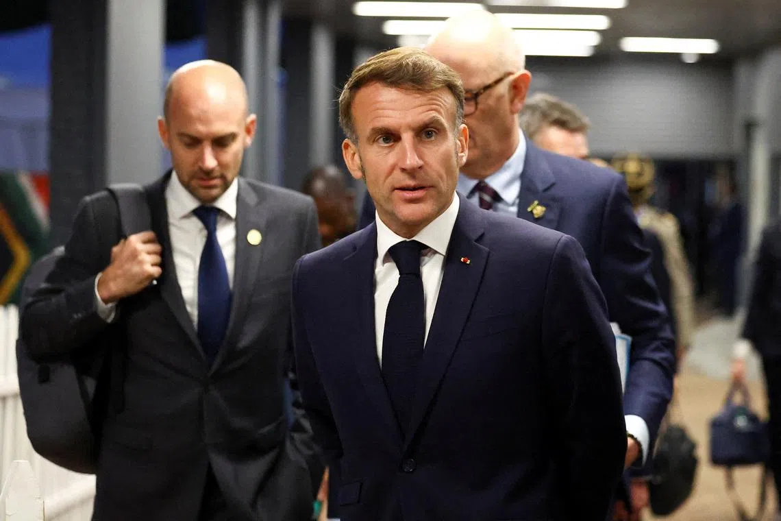 Stung by West Africa rejections, France courts rest of continent at Kenya summit
