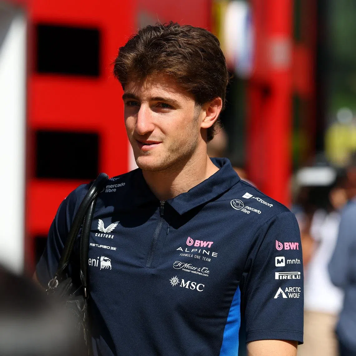 Formula One F1 - Belgian Grand Prix - Circuit de Spa-Francorchamps, Stavelot, Belgium - July 26, 2025 Alpine's reserve driver Jack Doohan before the sprint race REUTERS/Manon Cruz