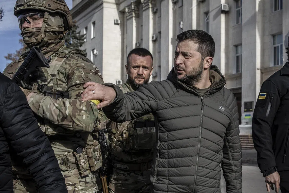 Ukrainian President Volodymyr Zelensky has called for more punitive measures against Russia by the European Union.