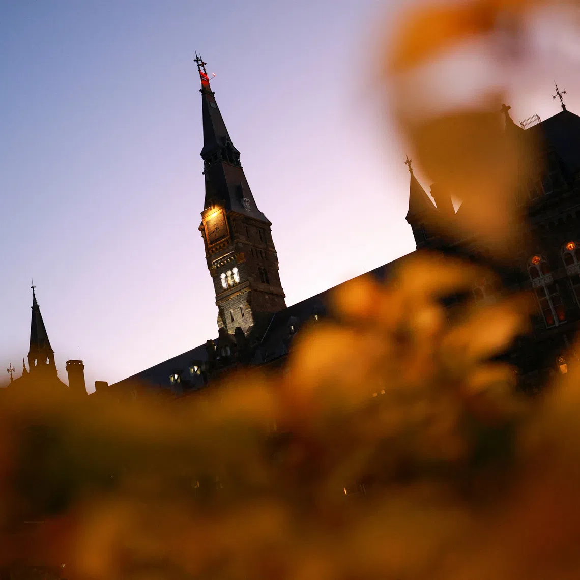 A general view shows Georgetown University in Washington, U.S., October 18, 2024. REUTERS/Jose Luis Gonzalez/File Photo