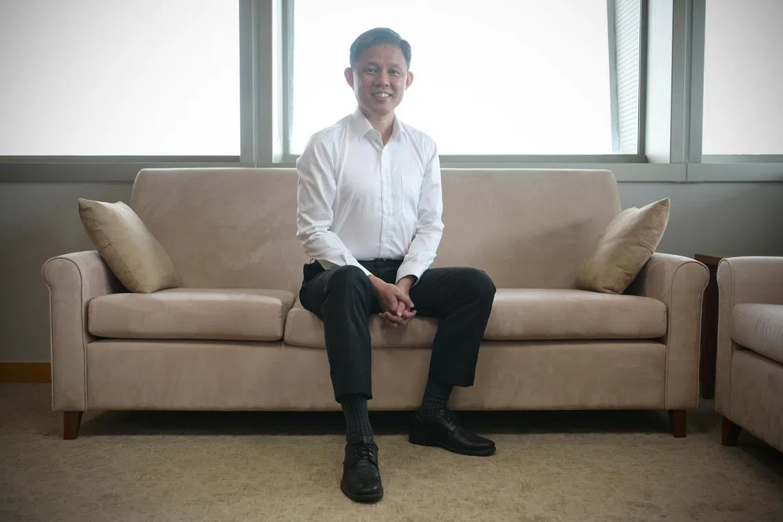 amchan02/ST20231227_202328589022/Ng Sor Luan/Interview with Education Minister Chan Chun Sing- embargoed until Jan 2.