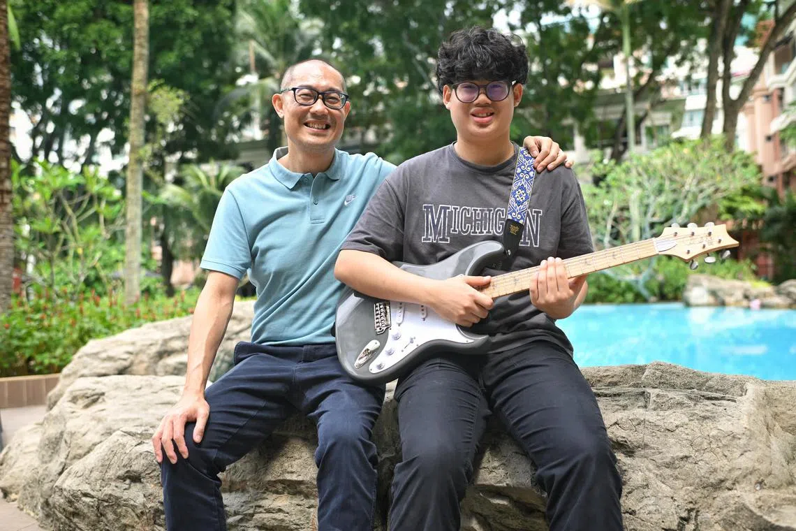 Mr Kevin Ang is principal of Jurong Pioneer JC but he is all for his son, Matthew, choosing the polytechnic route because he believes the boy will thrive there.