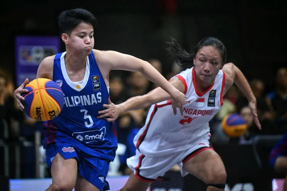 Singapore women’s team miss out on historic Fiba 3x3 World Cup qualification