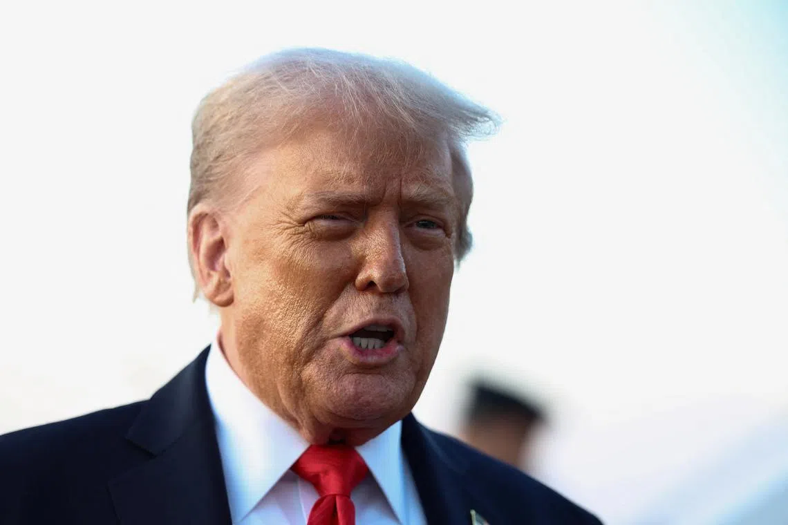 President Donald Trump said individual European leaders would visit the United States on Sept 8 or 9 to discuss resolving the Russia-Ukraine war.