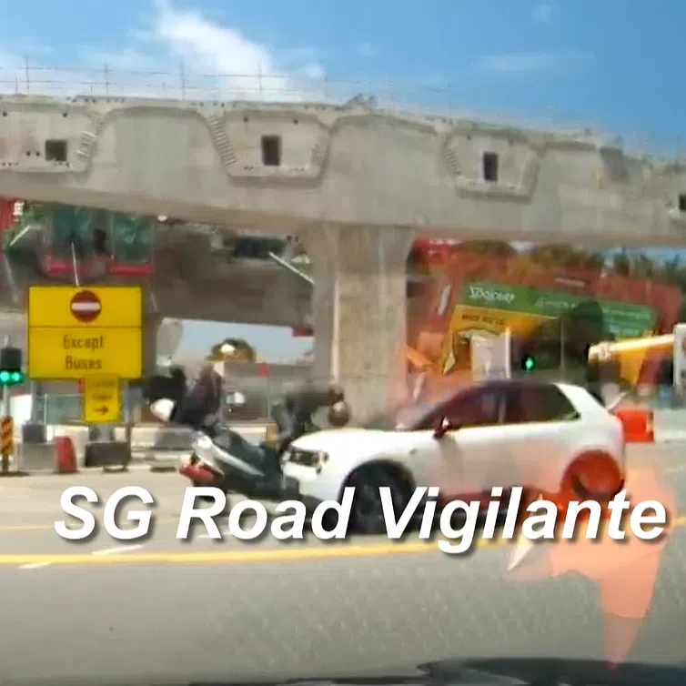 The accident took place at the junction of Pasir Ris Drive 3, Loyang Avenue and New Loyang Link at about 2.20pm on Aug 31.