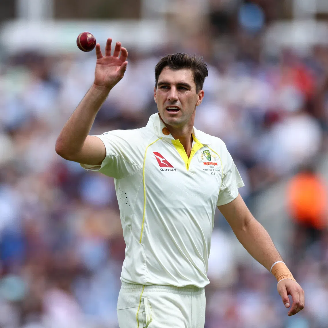 Cricket - Ashes - Fifth Test - England v Australia - The Oval, London, Britain - July 29, 2023  Australia's Pat Cummins Action Images via Reuters/Andrew Boyers
