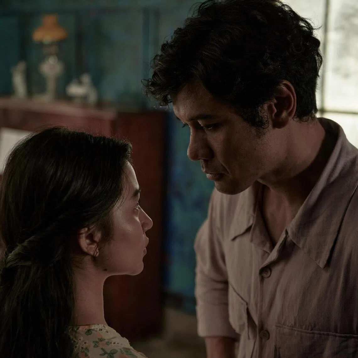 From left: Ariel Tatum and Chicco Jerikho in the Indonesia historical epic This City Is A Battlefield.  