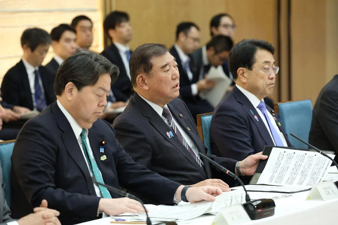 Mr Ishiba called Southeast Asia – a “growth centre” that is driving the world economy.