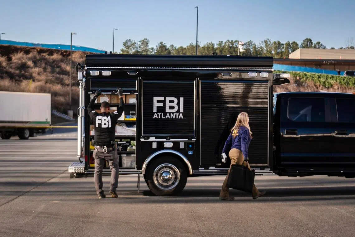 President Donald Trump addressed agents on speakerphone, asking them questions as well as praising and thanking them for their work on the inquiry. 