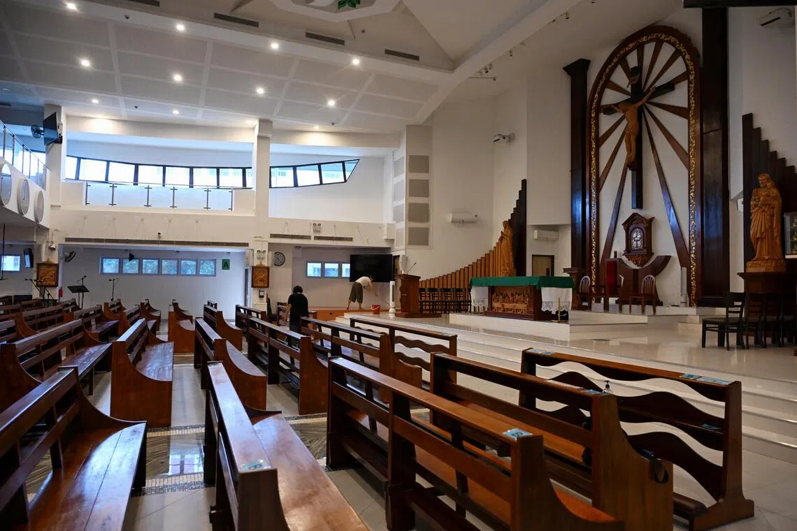 A newly marked site is the Church of Our Lady Star of the Sea at Yishun Street 22.