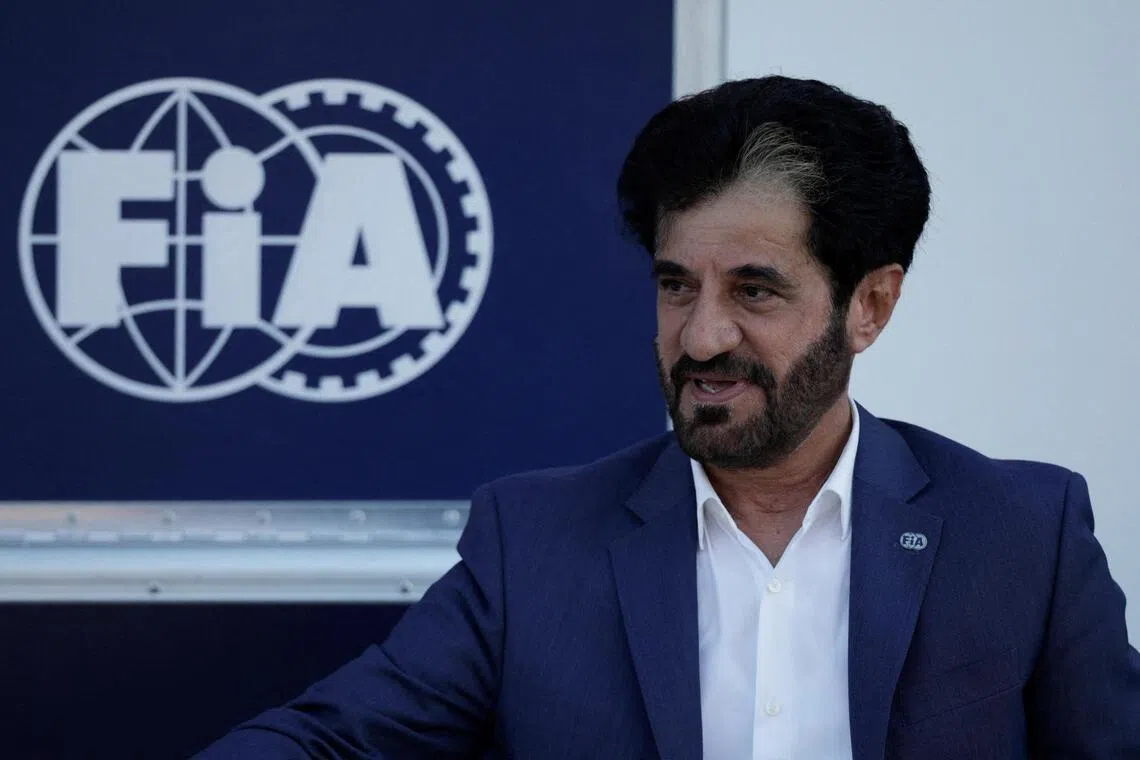 FIA president Mohammed Ben Sulayem during the Miami Grand Prix weekend at the Miami International Autodrome on - May 2, 2026.