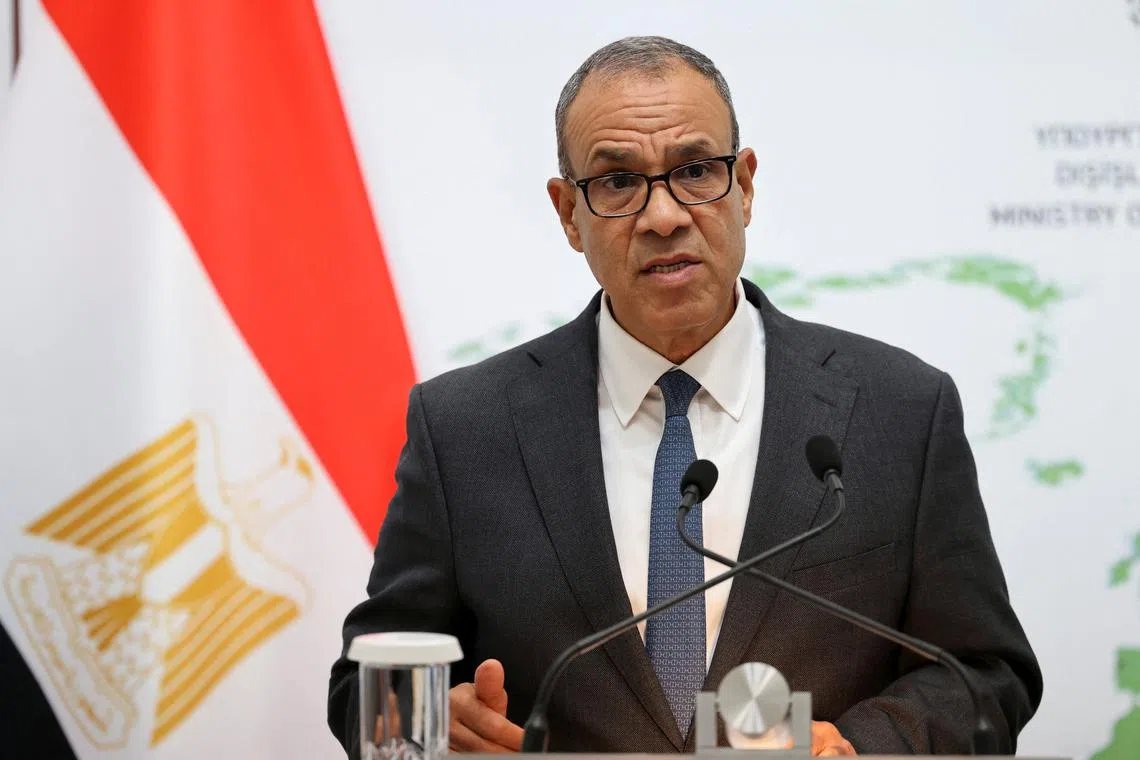 Egyptian Foreign Minister Badr Abdelatty blamed Israel for what he described as its intransigence over the delay in reaching a ceasefire.