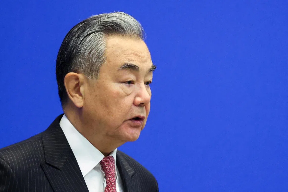 Chinese Foreign Minister Wang Yi urged Germany not to “make unfounded accusations that run counter to facts”, according to a Chinese foreign ministry readout.
