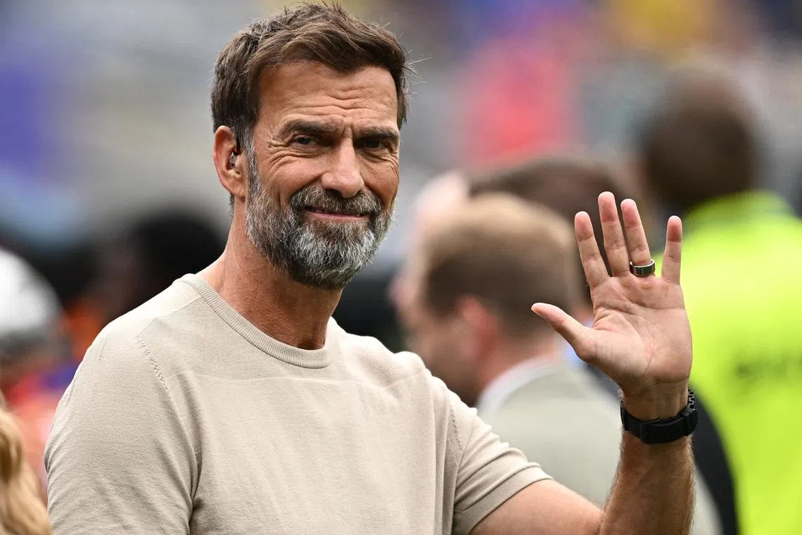 Soccer Football - FIFA World Cup 2026 - Round of 16 - Brazil v Norway - New York New Jersey Stadium, East Rutherford, New Jersey, U.S. - July 5, 2026 Red Bull's Global Head of Soccer Juergen Klopp before the match REUTERS/Dylan Martinez