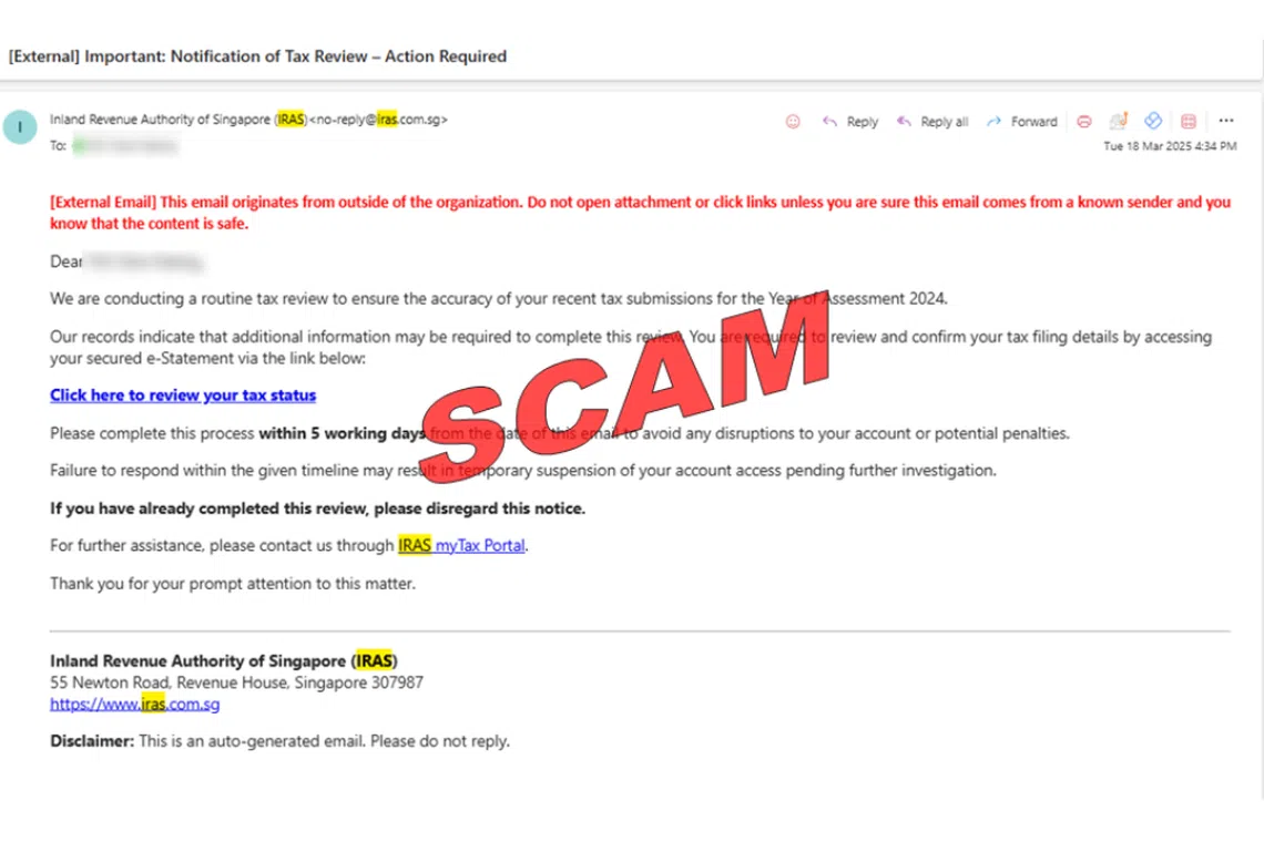 Got an e-mail to review your taxes? It might be scammers impersonating ...