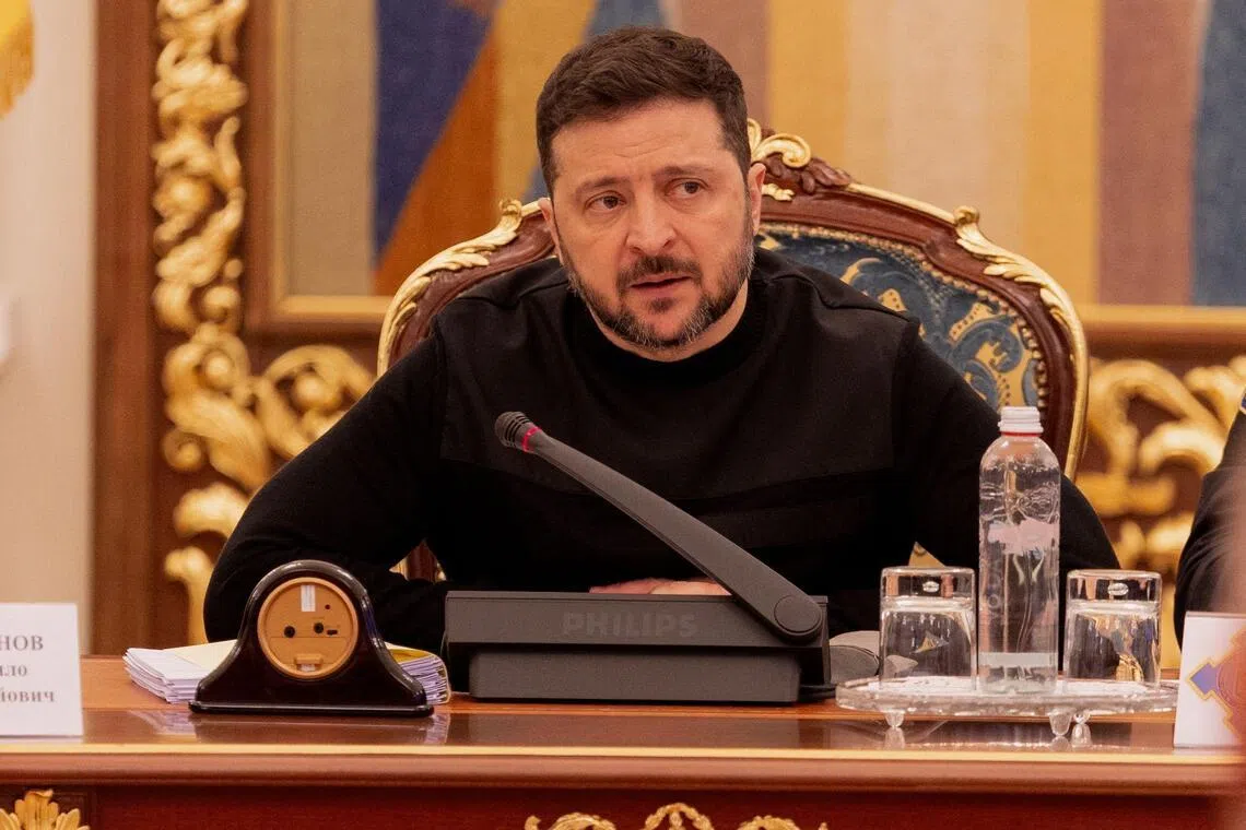 Ukrainian President Volodymyr Zelensky said Ukraine had proposed postponing the next round of trilateral talks with Russia “for a while” due to the spiralling Iran conflict.