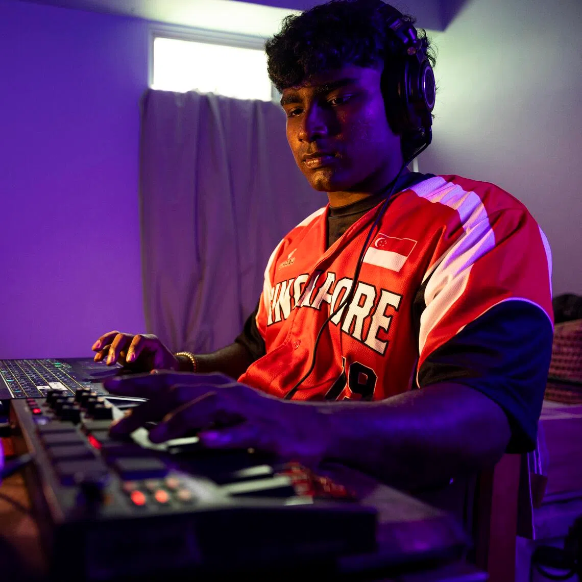 Baseballer Hans Pereira, 23, got interested in making beats in 2018, after a song by Tyler, the Creator in the animated version of The Grinch caught his ear.