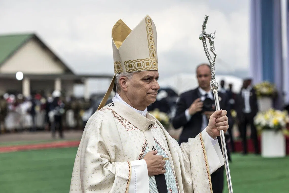 Pope Leo said comments he made two days earlier in Cameroon decrying that the world was being “ravaged by a handful of tyrants” were not aimed at Mr Trump.