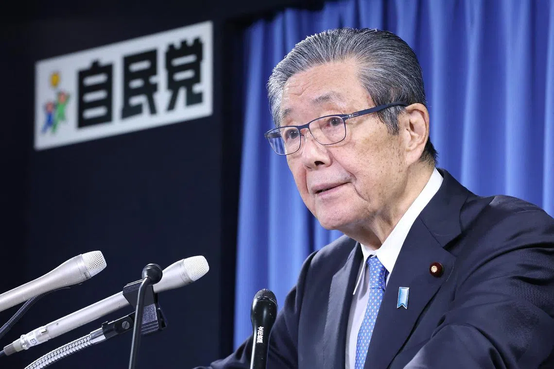 Liberal Democratic Party secretary-general Hiroshi Moriyama said he would leave the final decision to PM Ishiba. 